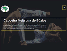 Tablet Screenshot of capoeirista.be